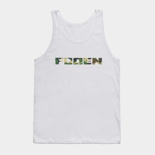 Foden classic 1970s commercial vehicle logo badge camo Tank Top